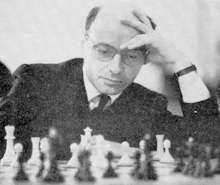 David Ionovitch Bronstein, Vice-champion du monde d‘échecs 1951-1953, et Champion d‘URSS 1948 et 1949