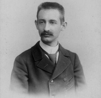 Le joueur d‘échecs autrichien Carl Schlechter (1874-1918)